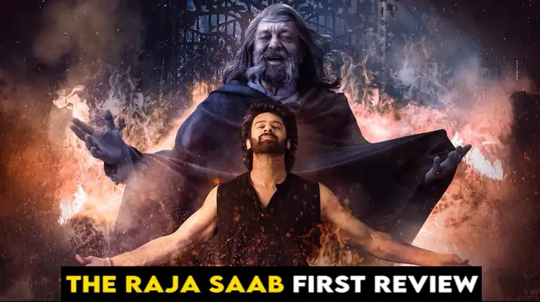 The Raja Saab First Review, The Raja Saab Movie Review Hindi, Prabhas New Movie 2026, The Raja Saab Release Date, The Raja Saab Story, The Raja Saab Climax Review, Sanjay Dutt Role The Raja Saab