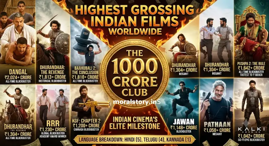 1000 crore club movies list, highest grossing indian movies, 1000 crore indian films, box office collection 1000 crore