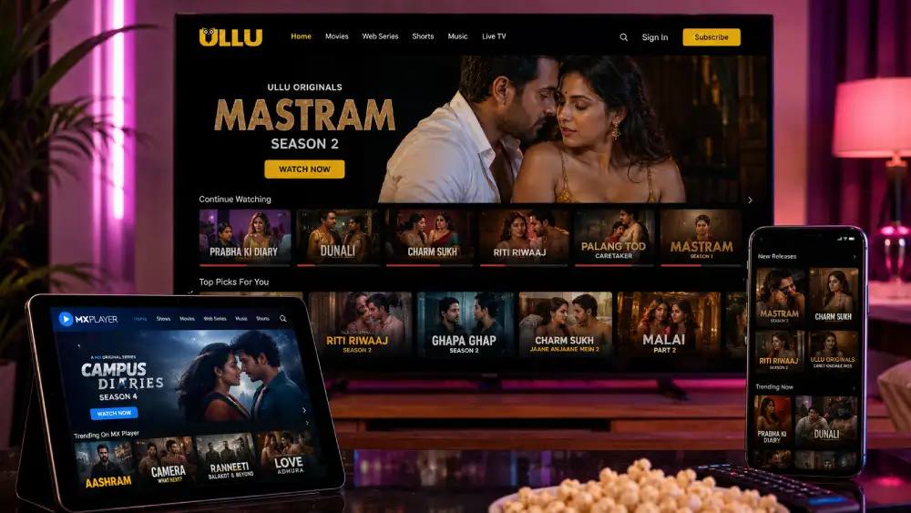 200+ Bold Web Series Apps & OTT Platforms List (A to Z) | Updated 2026